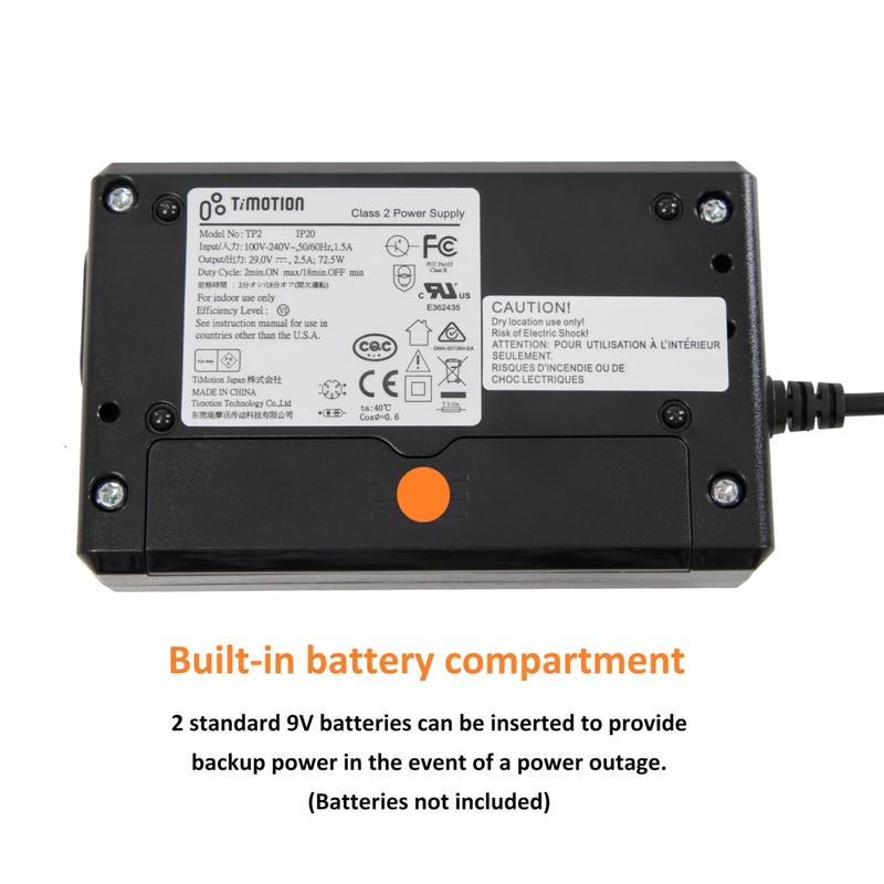 Hommoat Recliner Linear Actuator Power Supply, TiMOTION TP2 TP2P IP20,