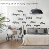 12 Pieces Vinyl Quotes Stickers Inspirational Decals Inspirational Saying Home