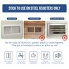 BEWAVE High Strength Magnetic Vent Covers for Home Ceiling, Metallic