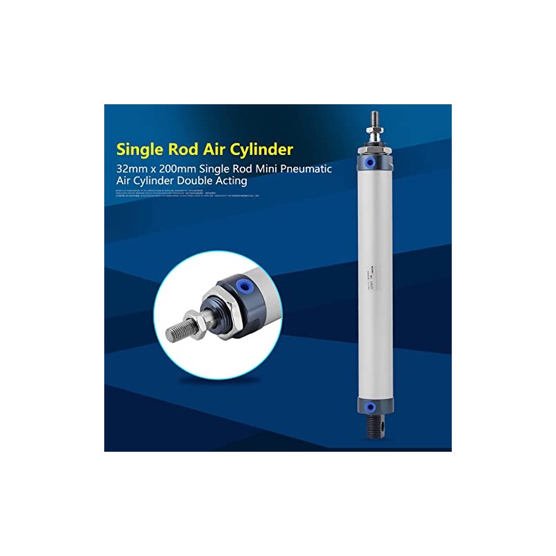 Air Cylinder with Aluminium Alloy, Pneumatic Cylinder Dual Acting Hub