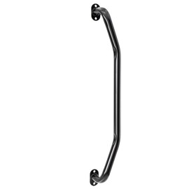 RecPro RV Grab Assist Handle | Steel | Black | Wall Mounted Handrail | 33 Inch or 24 Inch Options (24")