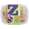 Z Crackers Garlic & Basil Cracker Vegan, 8 oz, 12