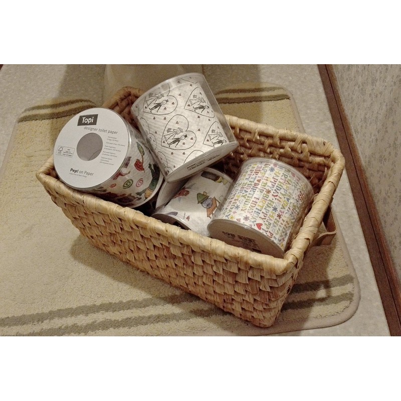 Unbekannt bedrucktes Toilettenpapier Hochzeit Box 10cm