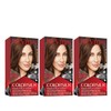 Revlon Permanent Hair Color, Permanent Hair Dye, Colorsilk with 100% Gray Coverage, Ammonia-Free, Keratin and Amino Acids, 37 Dark Golden Brown, 4.4 Oz (Pack of 3)