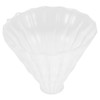 SHINEOFI 2pcs Heat Resistant Thick Glass Coffee Dripper Funnel Large