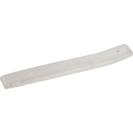 The New Age Source Gemstone Carving Long Incense Holder White Selenite