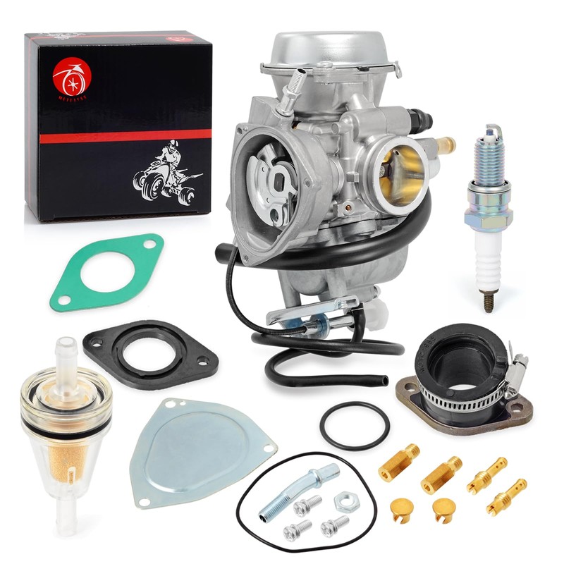 Carburetor Carb and Intake Manifold For Suzuki LT-F250 Ozark 250