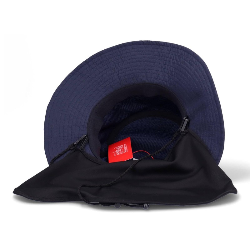 Manhattan Portage Sunshade Logo Adventure Hat with Sun Shade Box