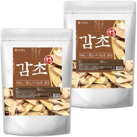 Domestic 500g licorice, 2 licorice tea / 국산 감초 500g 2개 감초차