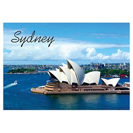 Sydney Opera House, Music, Australia, Souvenir Magnet 2 x 3 Photo Fridge Magnet