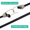 Colexy Elastic Bungees, Pack of 10 Luggage Straps Tie Down
