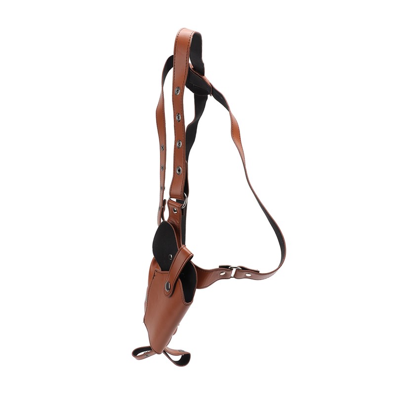 Shoulder Shooting Tool Bag PU Leather with Adjustable Shoulder Strap