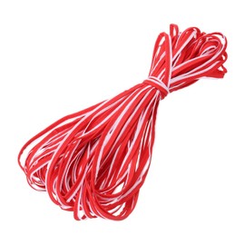 PATIKIL Reflective Piping Tape 25 Yards/25 Meters Edging Tape for Sew on High Visibility Piping Tape for Clothes and Bags Red