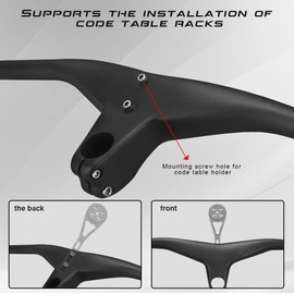 Carbon MTB Handlebar Integrated RXL SL Carbon Fiber Riser Mountain Bike Handlebars 28.6mm Carbon Downhill Bike Bars MTB Handlebar And Riser Back Angle 5° Carbon Riser Handlebar UD matte 760 * 70mm
