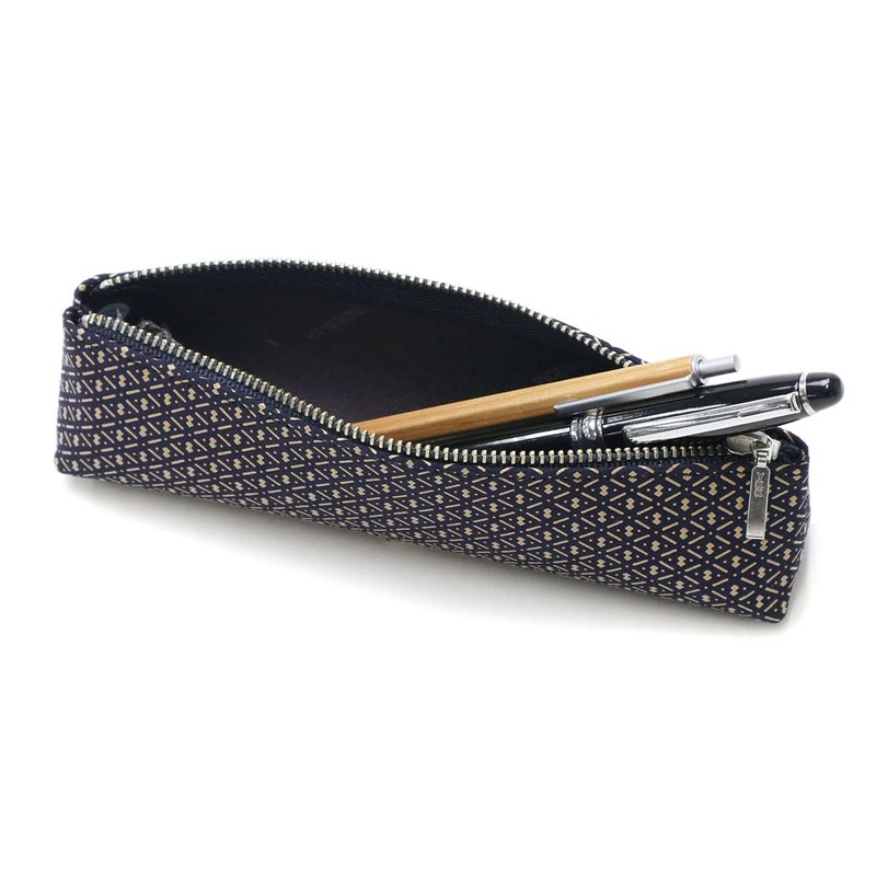 Indenya 4604 Pencil Case, Pen Case A, Gourd (navy blue