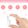 Mudder 8 Pieces Self Disposable Ear Piercing Kit Safety Portable