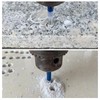 6PCS Brazed Dry Drill Bit Wear Resistant Vaccum Brazing Diamond