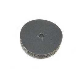 Sungold Abrasives 87506 80 Grit Black Silicon Carbide Heavyweight Paper Edge Sanding Discs (50/Box) 7 in. x 7/8 in. Centerhole