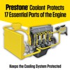 Prestone AF2100-6PK Extended Life 50/50 Antifreeze - 1 Gallon, (Pack