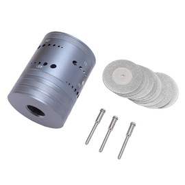 Tungsten Grinder, Tungsten Electrode Sharpener Head, Steel Tool for TIG Welding, Easy to Use, with Cut Off Slots, Default