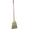 Libman 502 Big Corn Broom with 100% Broomcorn Fiber, 12"