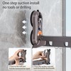 Viongna Clothes Drying Rack with Suction Cup, Can Hang 8