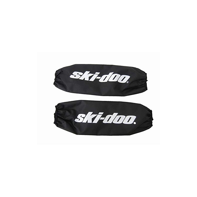 Ski-Doo New OEM Black Front Shock Protector Sleeves, Pair, 861775600,