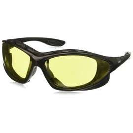 UVEX by Honeywell Seismic Black Frame, Amber Lens, Uvextra Anti-fog S0602X