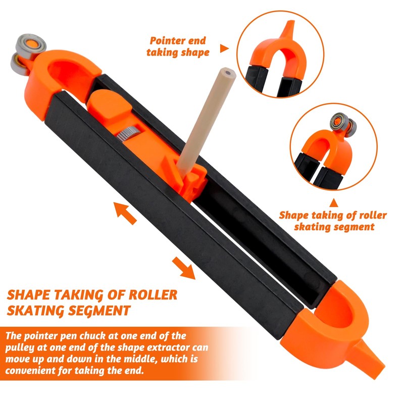 Contour Gauge with Lock, Contour Gauge with 10 Pencil Locking