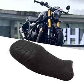 For SPEED 400 speed 400 speed 400 2023 2024 2025 motorcycle mesh seat cover seat cushion cover waterproof insulated breathable mesh cover black seat cushion sun protection cover seat cushion