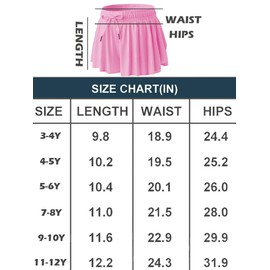 MODERN ASIR 3 Pack Girls Flowy Shorts with Spandex Liner 2-in-1 Youth Butterfly Skirts for Fitness, Running, Sports(Green 5-6years)