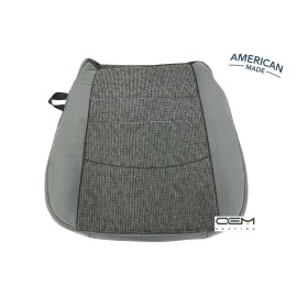 OEM SEATING Fits 2013 2014 2015 2016 Dodge Ram 1500 SLT Driver Bottom Cloth Seat Cover Gray