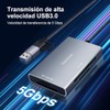 vantisan Lector de Tarjeta de Memoria Múltiple 4 en1,Adaptador Lector