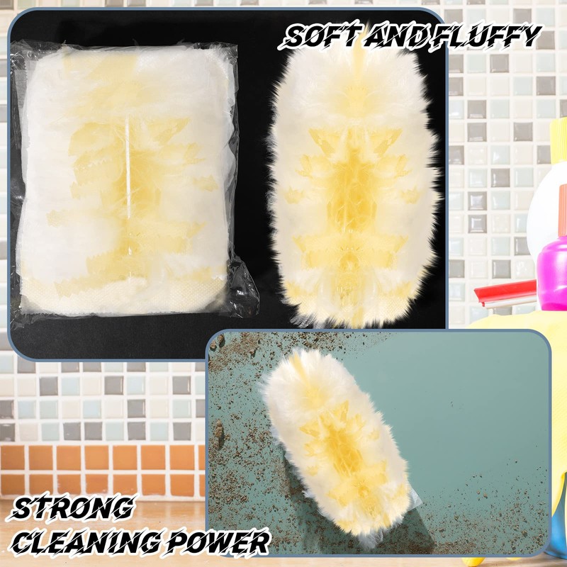 Vesici Duster Refills Compatible with Swiffer Dusters Bulk Disposable Replacement