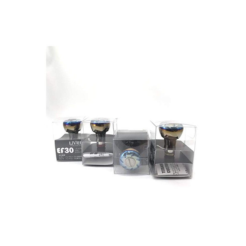 LIVRE EF30 Handle Knob [Fire/Titanium]