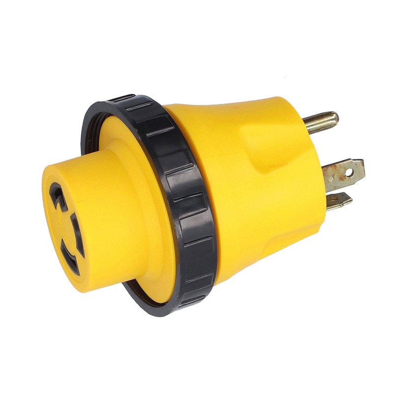 30A RV Plug TT‑30P to L5‑30R Copper Internal Wire Reliable