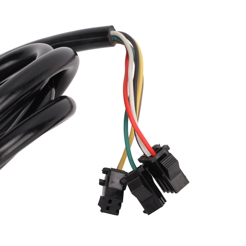 1 Pair Handlebar Throttle Grip Universal LED Display Wire Twist