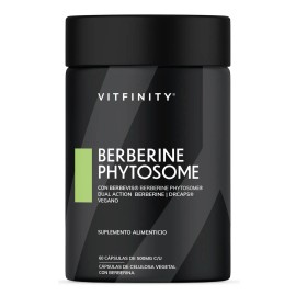 Berberina 1000mg Vitfinity 10x Absorcin Con Berbevis Phytosome Patentado Berberine Hcl Drcaps Vegano Calidad Certificada Global Standards...
