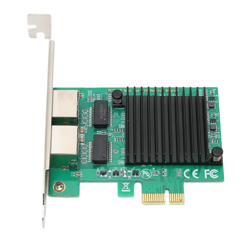 1000M Gigabit Ethernet Network Card Dual RJ45 Port 10/100/1000Mbps PCI