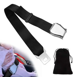 KUBDPQOR Versatile Seatbelt Extender - Universal Safety Belt Extender, Easily Adjustable from 20-100cm - Solid and Durable Construction for Guaranteed Security and Comfort