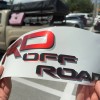 LIGHTCOR TRD Off Road Decals Tacoma Replacement Stickers Emblem for