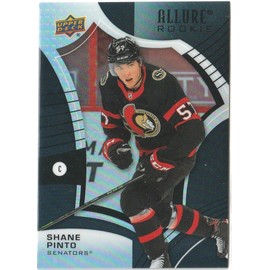 2021-22 Upper Deck Allure Hockey Rookies Black Rainbow Shane Pinto Rookie Card RC #138 WN17