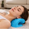 Neck Stretcher & Cervical Neck Pillow for Daily Relaxation –