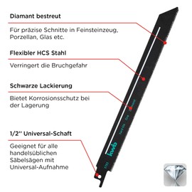 KWB 578300 Diamond Reciprocating Saw Blade