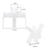 ECSiNG 30Pcs Door Moulding Strip Trim Clips Replacement 51131829904 Compatible
