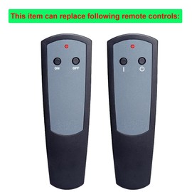 Replacement for Dimplex Fireplace Heater Remote Control 47-1010-T