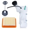 Gubeter Fuel Cap Air Filter Kit for Stihl Fs120 Fs200