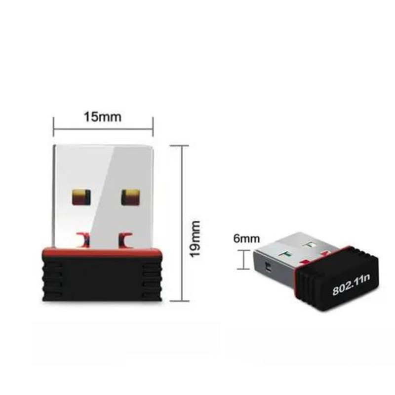 USB 2.0 Wi-Fi Dongle, 150Mbps Mini Wireless USB Adapter, USB