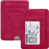 Slim Wallet for Men, Minimalist Front Pocket Simple Leather Credit
