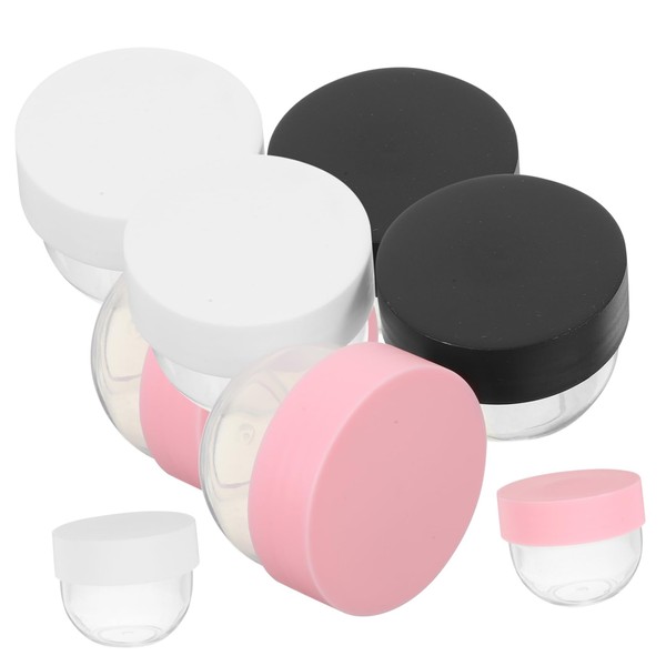 IWOWHERO Portable Toiletries Container Travel Sample Jars Lotion Bottles Cosmetic